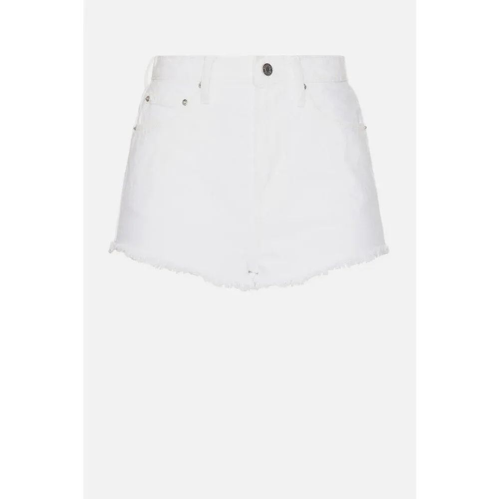 GRLFRND Kyla Hot Shorts in Amarillo Fray 23 Womens Denim Jeans